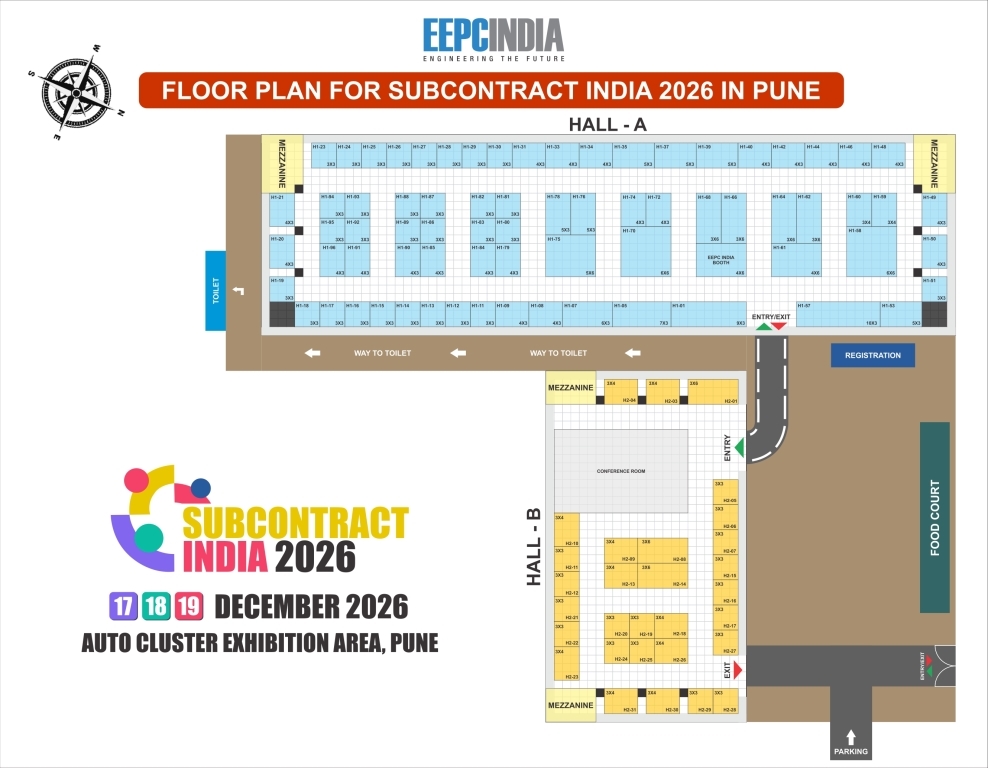 Subcontract India Venue Layout